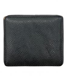 LOUIS VUITTON（ルイ ヴィトン）の古着「タイガ ポルトモネ ボワットコインケース」｜ブラック