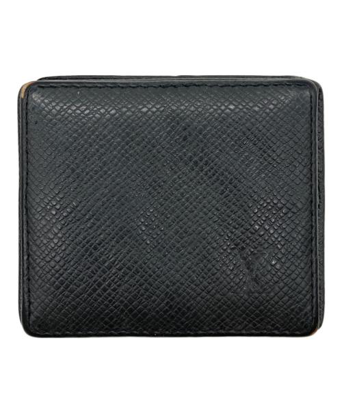 LOUIS VUITTON（ルイ ヴィトン）LOUIS VUITTON (ルイ ヴィトン) タイガ ポルトモネ ボワットコインケース ブラックの古着・服飾アイテム