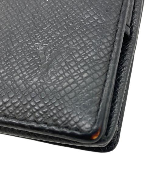 LOUIS VUITTON（ルイ ヴィトン）LOUIS VUITTON (ルイ ヴィトン) タイガ ポルトモネ ボワットコインケース ブラックの古着・服飾アイテム