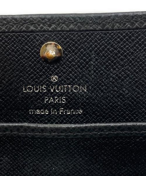 LOUIS VUITTON（ルイ ヴィトン）LOUIS VUITTON (ルイ ヴィトン) タイガ ポルトモネ ボワットコインケース ブラックの古着・服飾アイテム