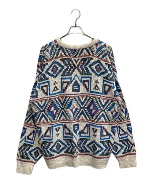 WOOLRICH（ウールリッチ）WOOLRICH (ウールリッチ) デザインニット ベージュ サイズ:不明の古着・服飾アイテム