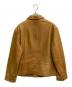 BANANA REPUBLIC (バナナリパブリック) ジップアップレザージャケット ブラウン サイズ:L：10000円