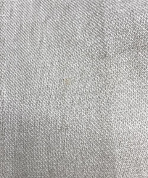 DEUXIEME CLASSE（ドゥーズィエム クラス）Deuxieme Classe (ドゥーズィエム クラス) *麻 サルファーパンツ ホワイト サイズ:SIZE38の古着・服飾アイテム