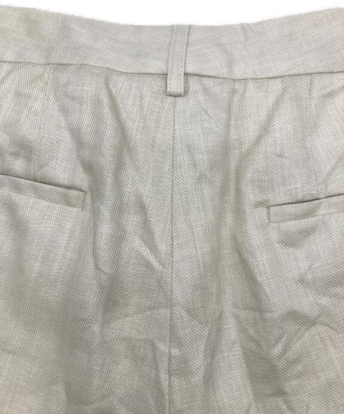 DEUXIEME CLASSE（ドゥーズィエム クラス）Deuxieme Classe (ドゥーズィエム クラス) *麻 サルファーパンツ ホワイト サイズ:SIZE38の古着・服飾アイテム