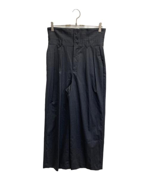 Liesse（リエス）Liesse (リエス) タックワイドパンツ ネイビー サイズ:SIZE3の古着・服飾アイテム