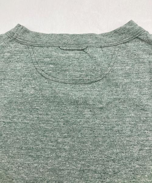 45R（フォーティファイブ・アール）45R (フォーティファイブ・アール) コットンTシャツ グリーン サイズ:FREEの古着・服飾アイテム