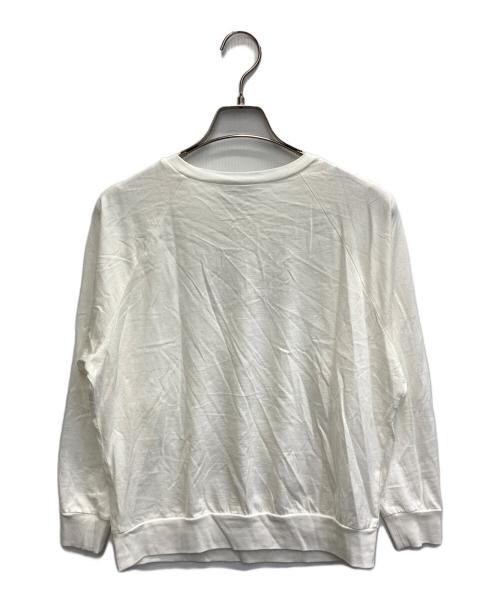 MACKINTOSH LONDON（マッキントッシュ ロンドン）MACKINTOSH LONDON (マッキントッシュ ロンドン) プリントカットソー ホワイト サイズ:38の古着・服飾アイテム