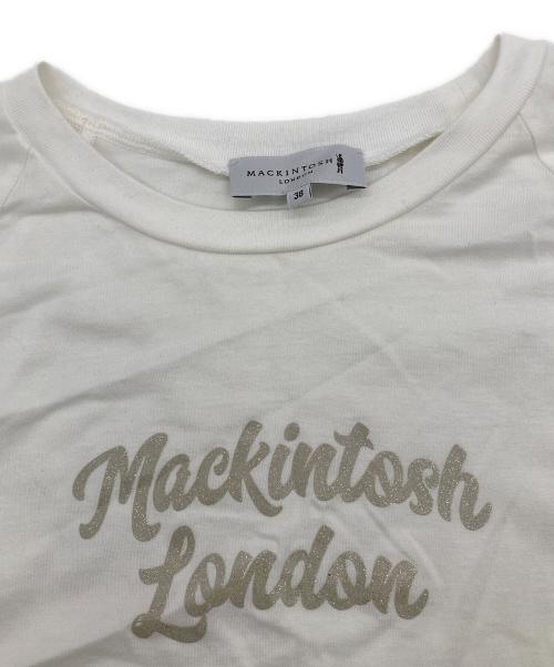 MACKINTOSH LONDON（マッキントッシュ ロンドン）MACKINTOSH LONDON (マッキントッシュ ロンドン) プリントカットソー ホワイト サイズ:38の古着・服飾アイテム