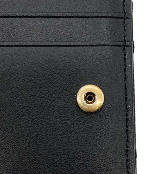 TORY BURCH（トリーバーチ）TORY BURCH (トリーバーチ) キルト2つ折り財布 ブラックの古着・服飾アイテム
