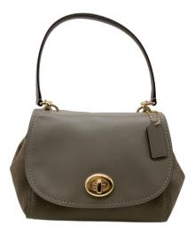 COACH（コーチ）の古着「2WAYバッグ」｜グレー