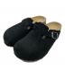 BIRKENSTOCK（ビルケンシュトック）の古着「BOSTON スウェードサボサンダル」｜ブラック