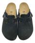 中古・古着 BIRKENSTOCK (ビルケンシュトック) BOSTON スウェードサボサンダル ブラック サイズ:36：7000円
