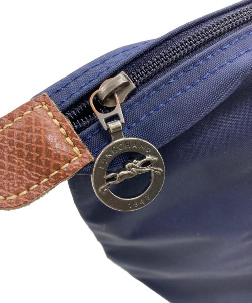 LONGCHAMP（ロンシャン）LONGCHAMP (ロンシャン) ルプリアージュオリジナルMトートバッグ ネイビーの古着・服飾アイテム