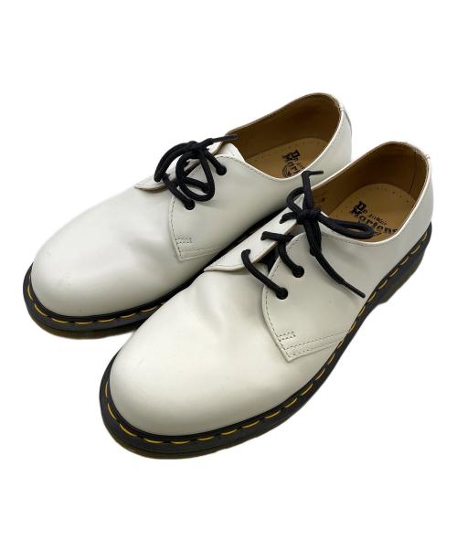 Dr.Martens（ドクターマーチン）Dr.Martens (ドクターマーチン) 3ホールシューズ ホワイト サイズ:UK8の古着・服飾アイテム