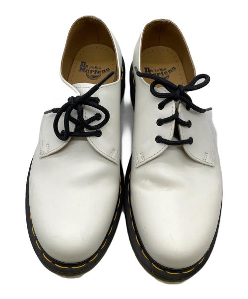 Dr.Martens（ドクターマーチン）Dr.Martens (ドクターマーチン) 3ホールシューズ ホワイト サイズ:UK8の古着・服飾アイテム