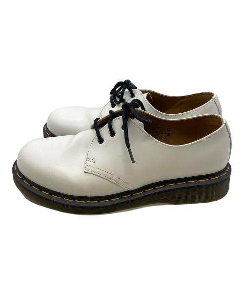 Dr.Martens（ドクターマーチン）Dr.Martens (ドクターマーチン) 3ホールシューズ ホワイト サイズ:UK8の古着・服飾アイテム