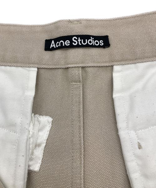 Acne studios（アクネ ストゥディオズ）ACNE STUDIOS (アクネ ストゥディオズ) Workwear Trousers ベージュ サイズ:Sの古着・服飾アイテム