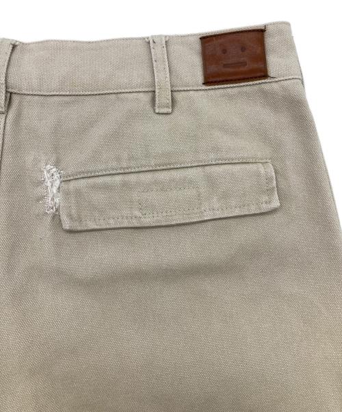 Acne studios（アクネ ストゥディオズ）ACNE STUDIOS (アクネ ストゥディオズ) Workwear Trousers ベージュ サイズ:Sの古着・服飾アイテム