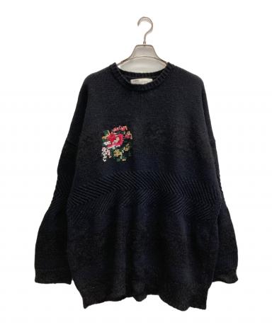 ジ*ウ様 Dairiku Flower Cross Embroidery Den 中古・古着通販】DAIRIKU (ダイリク) Flower Cross Embroidery Border
