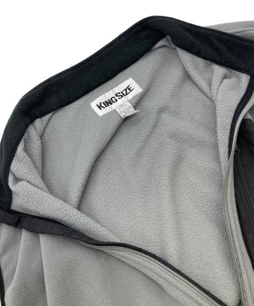 KINGSIZE（キングサイズ）KINGSIZE (キングサイズ) フリースベスト グレー サイズ:4XLの古着・服飾アイテム