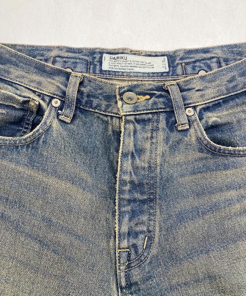 DAIRIKU（ダイリク）DAIRIKU (ダイリク) Straight Denim Pants インディゴ サイズ:31の古着・服飾アイテム