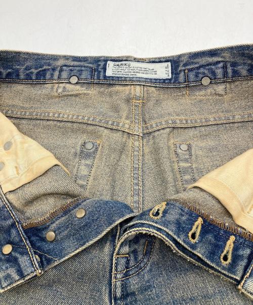 DAIRIKU（ダイリク）DAIRIKU (ダイリク) Straight Denim Pants インディゴ サイズ:31の古着・服飾アイテム