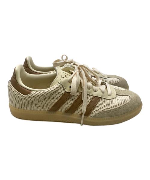 adidas（アディダス）adidas (アディダス) SAMBA OG nim70 ベージュ サイズ:24.5の古着・服飾アイテム
