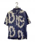 FIRELAND MADE BY SUN SURFファイヤーランドメイドバイサンサーフ）の古着「ボタンダウンシャツ」｜パープル