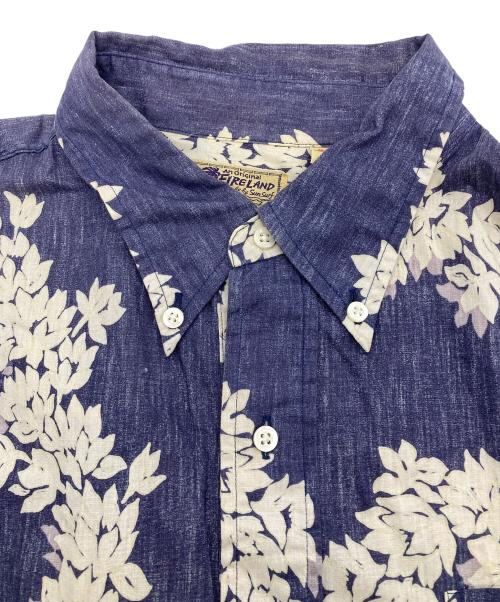FIRELAND MADE BY SUN SURF（ファイヤーランドメイドバイサンサーフ）FIRELAND MADE BY SUN SURF (ファイヤーランドメイドバイサンサーフ) ボタンダウンシャツ パープル サイズ:Lの古着・服飾アイテム
