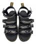 中古・古着 Dr.Martens (ドクターマーチン) BLAIRE 2 QUAD CHAIN ブラック サイズ:UK5：8000円