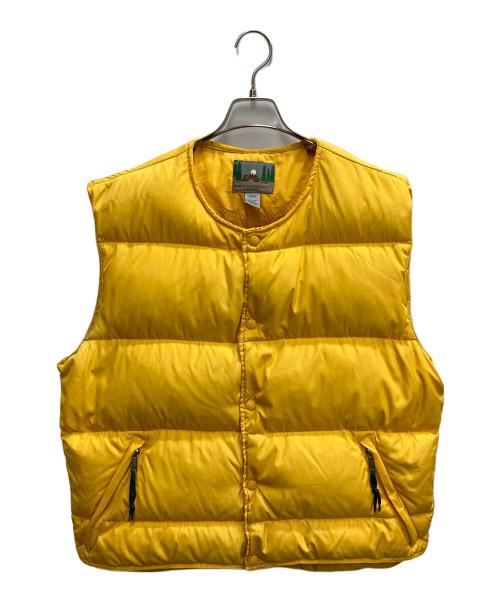 EMS（エースタンマウンテンスポーツ）EMS (エースタンマウンテンスポーツ) 90’Sダウンベスト イエロー サイズ:Lの古着・服飾アイテム