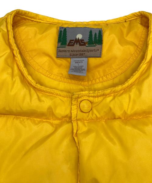 EMS（エースタンマウンテンスポーツ）EMS (エースタンマウンテンスポーツ) 90’Sダウンベスト イエロー サイズ:Lの古着・服飾アイテム