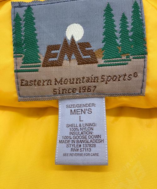 EMS（エースタンマウンテンスポーツ）EMS (エースタンマウンテンスポーツ) 90’Sダウンベスト イエロー サイズ:Lの古着・服飾アイテム