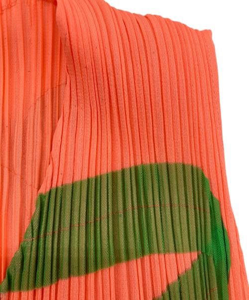 PLEATS PLEASE（プリーツプリーズ）PLEATS PLEASE (プリーツプリーズ) プリーツノースリーブカットソー ピンク サイズ:不明（記載無し）の古着・服飾アイテム