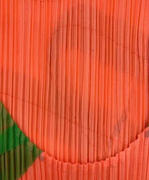 PLEATS PLEASE（プリーツプリーズ）PLEATS PLEASE (プリーツプリーズ) プリーツノースリーブカットソー ピンク サイズ:不明（記載無し）の古着・服飾アイテム