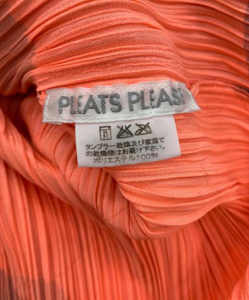 PLEATS PLEASE（プリーツプリーズ）PLEATS PLEASE (プリーツプリーズ) プリーツノースリーブカットソー ピンク サイズ:不明（記載無し）の古着・服飾アイテム
