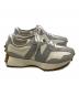中古・古着 NEW BALANCE (ニューバランス) ローカットスニーカー ホワイト×グレー サイズ:23.5：5000円