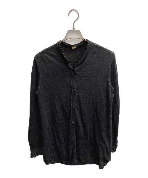 MUSE de Deuxieme Classe（ミューズ ドゥーズィエム クラス）MUSE de Deuxieme Classe (ミューズ ドゥーズィエム クラス) J-LINEN リネン長袖シャツ ブラック サイズ:FREEの古着・服飾アイテム