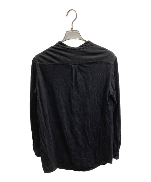MUSE de Deuxieme Classe（ミューズ ドゥーズィエム クラス）MUSE de Deuxieme Classe (ミューズ ドゥーズィエム クラス) J-LINEN リネン長袖シャツ ブラック サイズ:FREEの古着・服飾アイテム