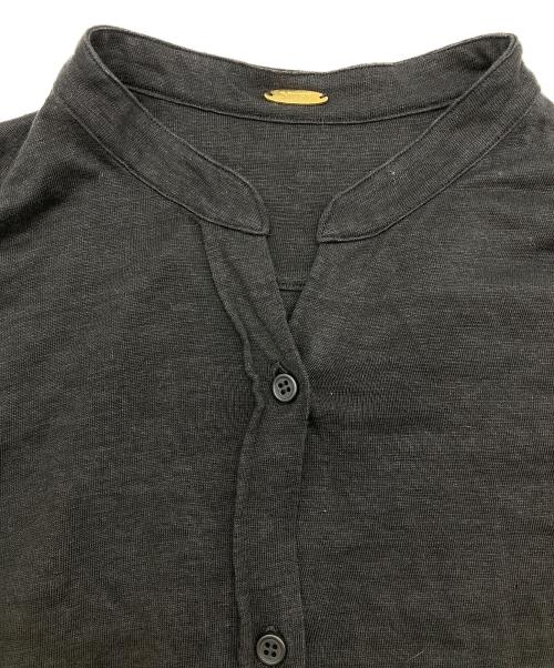 MUSE de Deuxieme Classe（ミューズ ドゥーズィエム クラス）MUSE de Deuxieme Classe (ミューズ ドゥーズィエム クラス) J-LINEN リネン長袖シャツ ブラック サイズ:FREEの古着・服飾アイテム