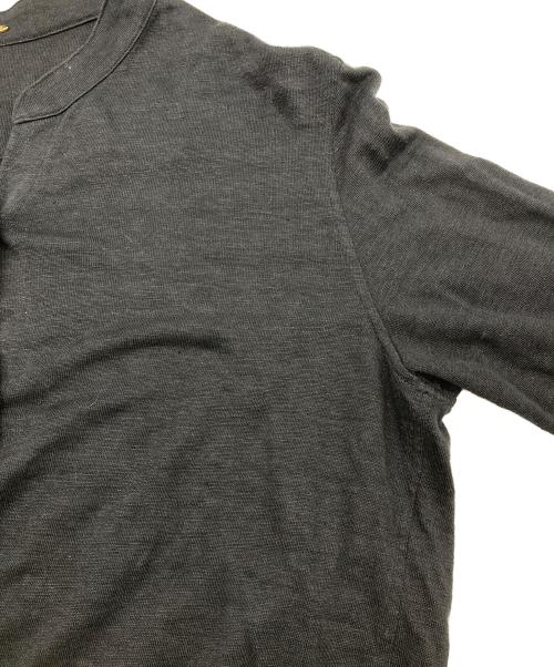 MUSE de Deuxieme Classe（ミューズ ドゥーズィエム クラス）MUSE de Deuxieme Classe (ミューズ ドゥーズィエム クラス) J-LINEN リネン長袖シャツ ブラック サイズ:FREEの古着・服飾アイテム
