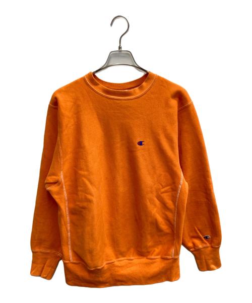 Champion REVERSE WEAVE（チャンピオン リバース ウィーブ）Champion REVERSE WEAVE (チャンピオン リバース ウィーブ) リバースウィーブスウェット オレンジ サイズ:Lの古着・服飾アイテム