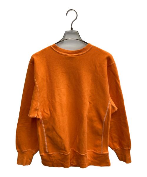 Champion REVERSE WEAVE（チャンピオン リバース ウィーブ）Champion REVERSE WEAVE (チャンピオン リバース ウィーブ) リバースウィーブスウェット オレンジ サイズ:Lの古着・服飾アイテム