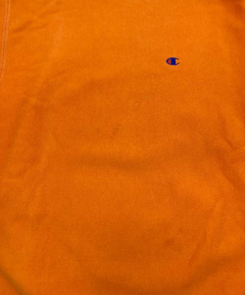 Champion REVERSE WEAVE（チャンピオン リバース ウィーブ）Champion REVERSE WEAVE (チャンピオン リバース ウィーブ) リバースウィーブスウェット オレンジ サイズ:Lの古着・服飾アイテム