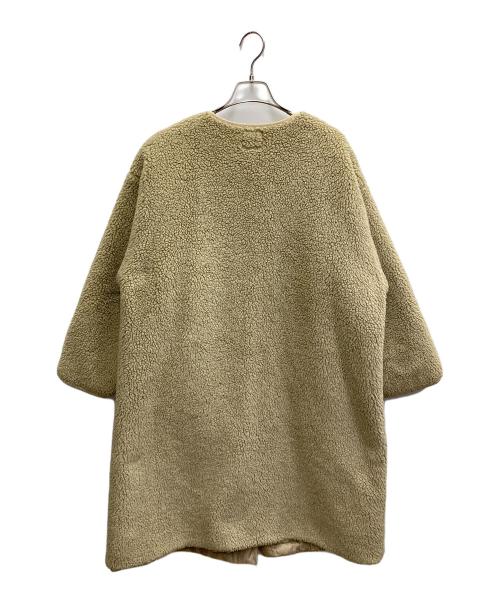 epa（エパ）epa (エパ) リバーシブルキルティングボアコート ベージュ サイズ:Mの古着・服飾アイテム