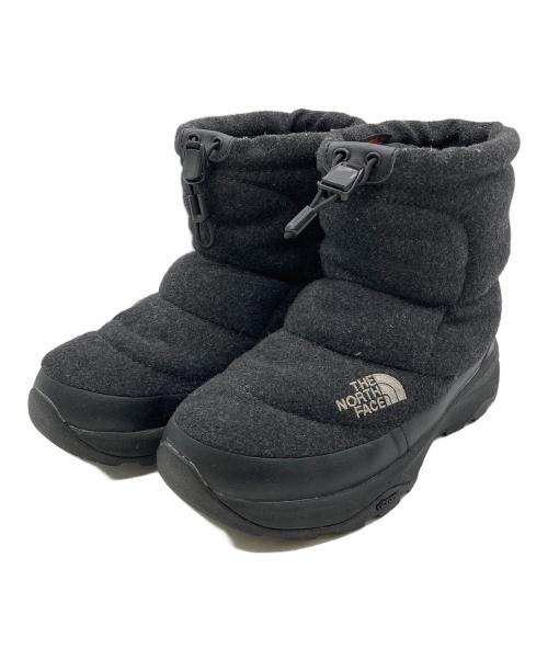 THE NORTH FACE（ザ ノース フェイス）THE NORTH FACE (ザ ノース フェイス) ヌプシ ブーティーウールVショートブーツ ブラック サイズ:24の古着・服飾アイテム