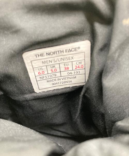 THE NORTH FACE（ザ ノース フェイス）THE NORTH FACE (ザ ノース フェイス) ヌプシ ブーティーウールVショートブーツ ブラック サイズ:24の古着・服飾アイテム