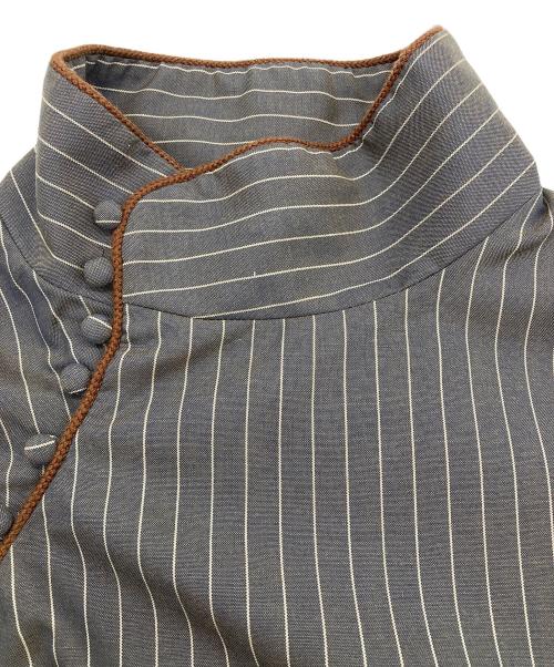 TELOPLAN（テーロプラン）TELOPLAN (テーロプラン) Pablo China Top グレー サイズ:FREEの古着・服飾アイテム