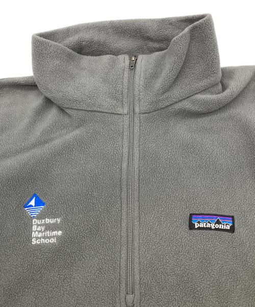 Patagonia SYNCHILLA（パタゴニア シンチラ）Patagonia SYNCHILLA (パタゴニア シンチラ) 26267F0　シンチラマイクロD フリース ハーフジップ プルオーバー グレー サイズ:Sの古着・服飾アイテム