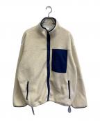 PRE CIALプレ シャル）の古着「POLATEC®︎ HEAVY BOA FLEECE ZIP-UP」｜ベージュ